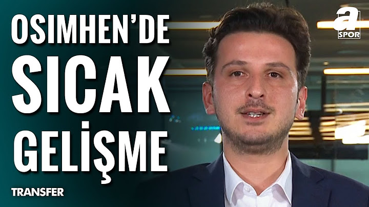 Galatasaray'ın Osimhen Transferi Hangi Aşamada? Emre Kaplan Açıkladı! / A Spor / Ana Haber