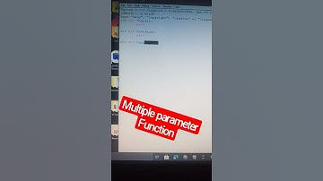 Multiple parameter Function in Python