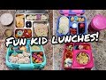 Fun Bento School Lunches+What She Ate - Bella Had A Rough Week With Her Lunches😔