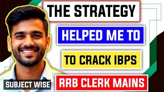 99% Aspirants Dont Know This Rrb Clerk Mains Strategy How I Actually Cleared Ibps Rrb Clerk