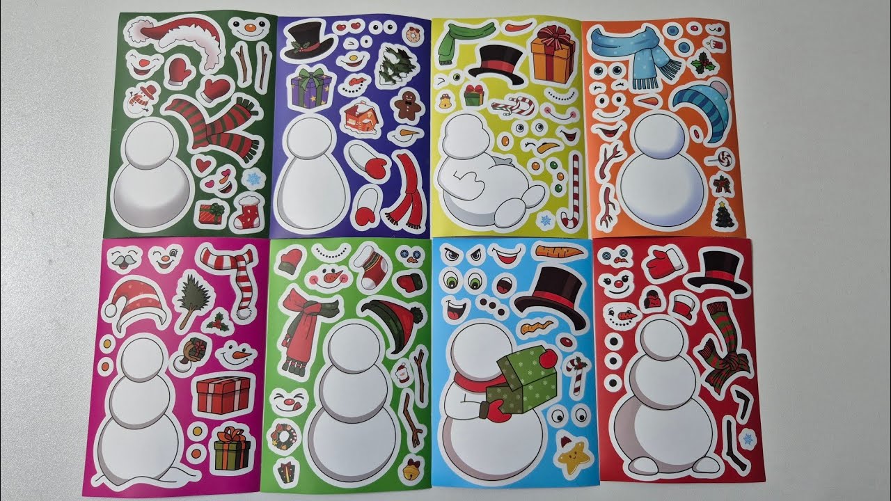 Snowman Asmr Sticker 