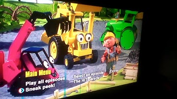 Bob the builder when Bob became a builder DVD menu walkthrough