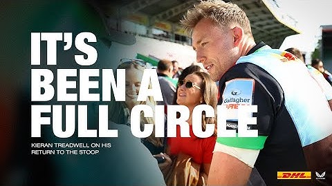 Ten years later Kieran Treadwell returns to The Stoop playing for his boyhood Club 🃏