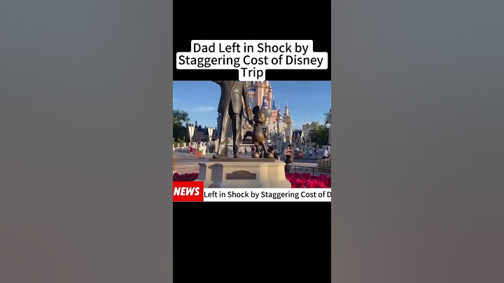 MICKEY MOUSE WAS VERY UPSET!