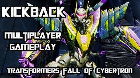 Transformers Fall of Cybertron - Insecticon Kickback Multiplayer Gameplay w/ Commentary