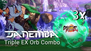 One More Janemba TRIPLE [3] Hell's Gate/Orb Combo ⚔️ DBFZ
