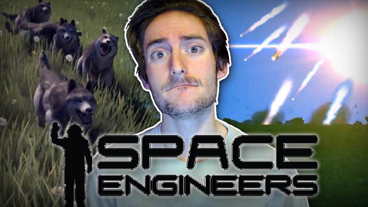 Meteor Storm And Dog Attack | Space Engineers | Part 3 - YouTube