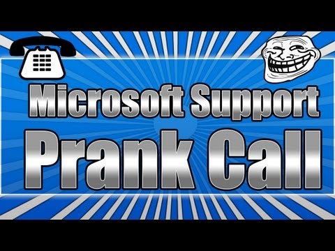 Microsoft Customer Support Prank Call!!! (Hilarious)
