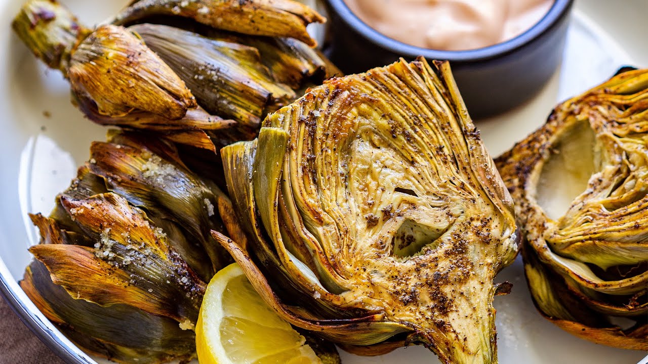 Crispy Air Fryer Artichokes YouTube