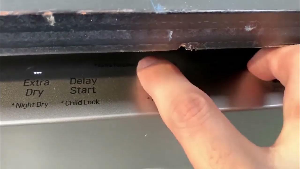[LG Dishwashers] Won't Run 4,3,2,1 Appears On Display YouTube