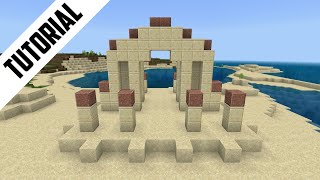 Minecraft: How to Build Restored Ocean Ruins (Step By Step)