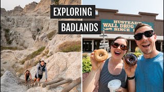 One Day at Badlands National Park: Notch Trail, Badlands Loop Road, & visiting Wall Drug! ☕