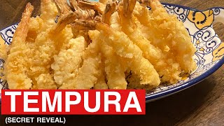 How to cook the crispiest ebi tempura (they don’t want you to know)