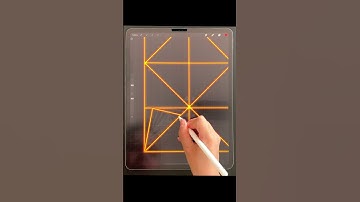 PROCREATE LETTERING | Easy NEON Zentangle Effect with you iPad in less than 10 MINUTES