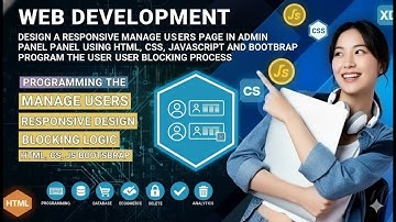Task 43 | Design a responsive manage users page in admin panel