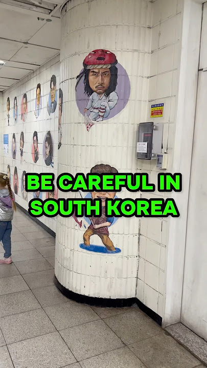 Things to BEWARE OF IN SOUTH KOREA 😬 #travel #korea #seoul #short #korean
