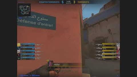 Csgo 1v5 Ace clutch op scout