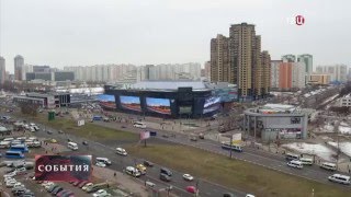 Медиафасад Ledoxx на ТЦ Авеню Юго-Западная Медиафасад Ledoxx на ТЦ Авеню Юго-Западная