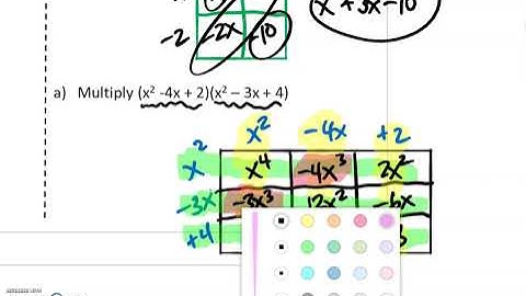 2.2 "Multiplying Polynomials"