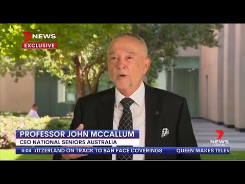 National Seniors discuss aged care on 7 News