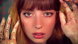 ASMR Echoed Whispers & Dreamy Visuals To Melt You (4k, mouth sounds, inaudibles, delay, echo)