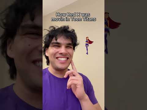 How Red X Was Movin In Teen Titans Comics Dc Shorts 