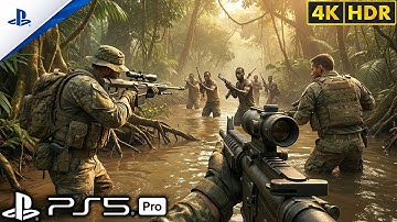 (PS5) Jungle Warfare in Africa | Ultra Realistic Gameplay [4K60FPS] Call of Duty