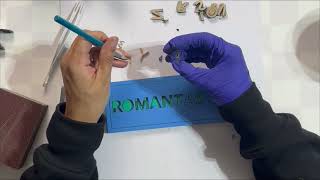 Day 3 Of 8 Days Of Christmas Series, Bookish Shelf Signs Using My Wecreat Vista