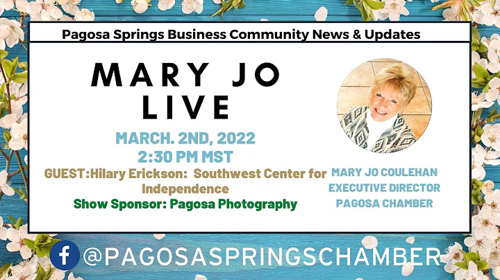 MJ - LIVE: GUEST: Hilary Erickson, Southwest Cente...