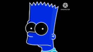 Bart Simpson becoming uncanny phase 23.5 (2D)