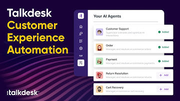 Talkdesk Customer Experience Automation (CXA) launch!