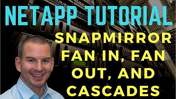 NetApp SnapMirror Fan In, Fan Out, and Cascades