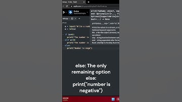If/else/elif explained in python.