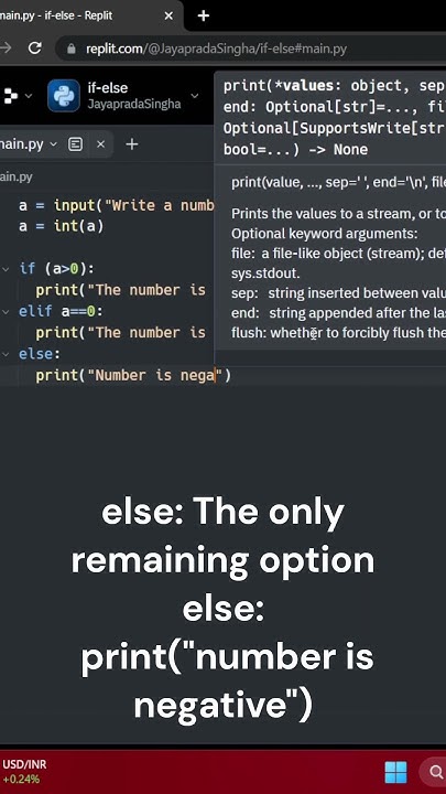 If/else/elif explained in python. - YouTube
