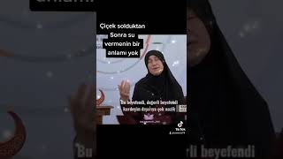 Çiçek solduktan Sonra su vermenin  bir anlamı yok.. Resimi