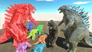 What If Mechagodzilla Different Colors vs Godzilla and Kong, Mechagodzilla Size Comparison - ARBS by Dee Pip Pip 8,277 views 7 days ago 20 minutes