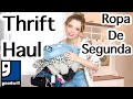 Compras en tienda de segunda mano. Thrift Haul. Ropa de goodwill para revender en EBay y Poshmark