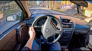 2001 Opel Astra G [1.6 8V 75Hp] |0-100| Pov Test Drive #1962 Joe Black