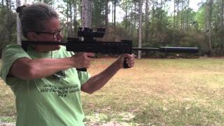 Kel-Tec CMR 30 with a Liberty Mystic-X Suppressor