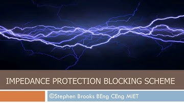 Impedance protection blocking scheme