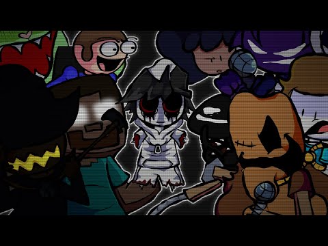 Monochrome But Every Other Turn A New Character Sings it (FNF Animation)
