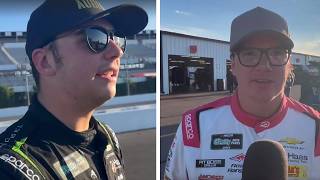 Sam Mayer &amp; Sheldon Creed Reflect on Final Restart at Pocono: "We All Have Our Own Agendas"