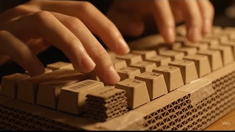 [ASMR] 오늘은 어떤 키보드일까? 📦👀❓ | AI Random Keyboard Typing Sounds