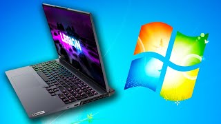 Установка Windows 7 на Lenovo Legion 5