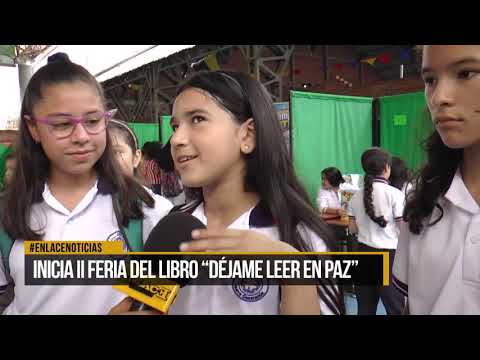 Inicia II Feria del Libro " Déjame leer en paz"