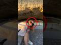 Boat Got Stuck Inside Narrow Tunnel