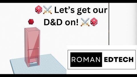 TinkerCAD - Dice Tower Build and Physics Simulator