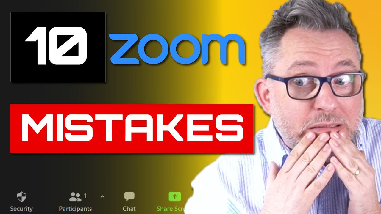 10 Zoom MISTAKES that will tell if you‘re a BEGINNER or PRO YouTube