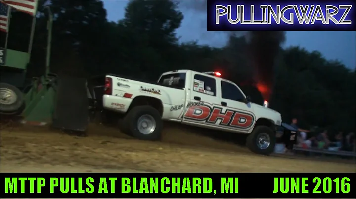 TONY BURKHART PULLS IN HOT DIESEL TRUCK CLASS, MTT...