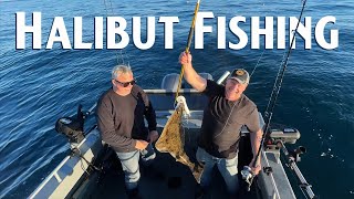 Early Season Halibut Fishing in Homer Alaska  30 Pounds Before Sundown?